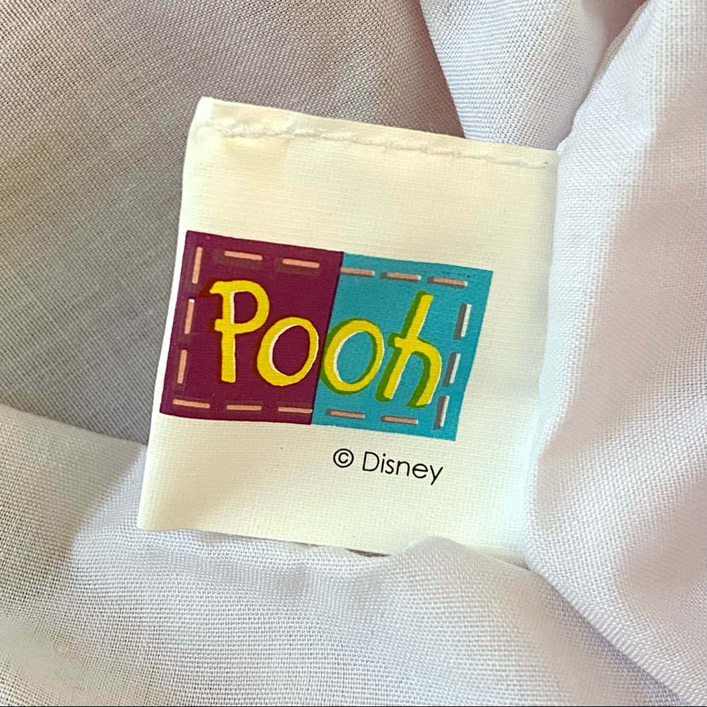 VINTAGE DISNEY WINNIE THE POOH KIDS PLUSH BACKPACK BY PYRAMID HANDBAGS, NEW, NWT - Picture 9 of 16